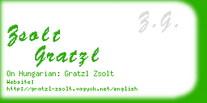 zsolt gratzl business card